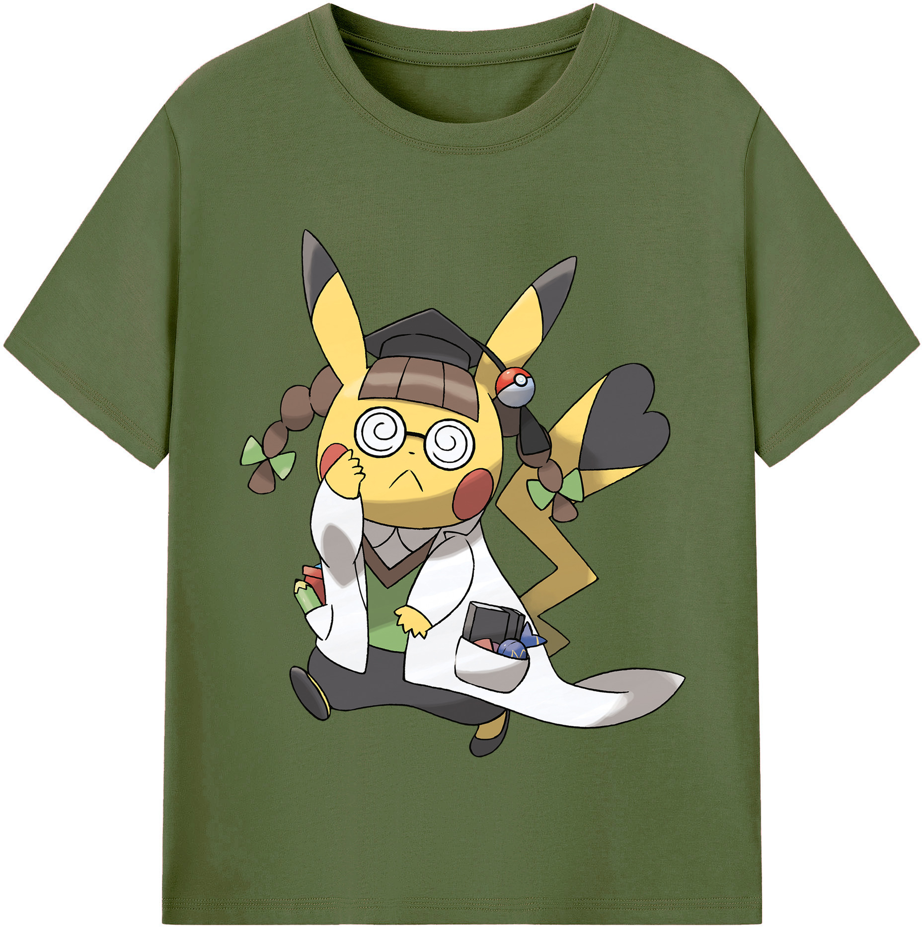 （画像用） ポケットモンスター Pokémon 綿100％半袖Tシャツ（フロントプリント）